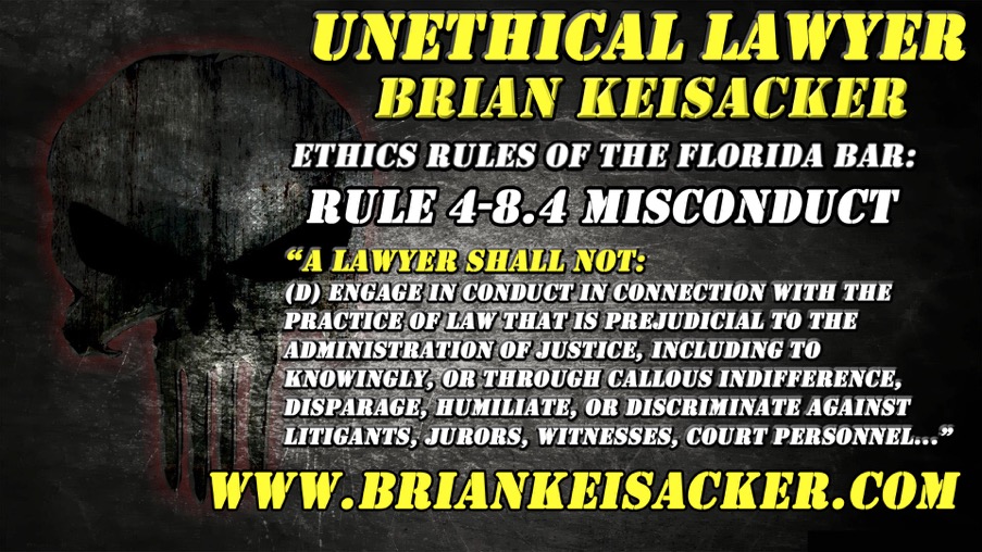 BRIAN KEISACKER UNETHICAL 102
